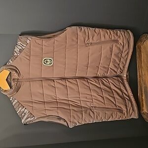 Hard Core Puffer Vest.